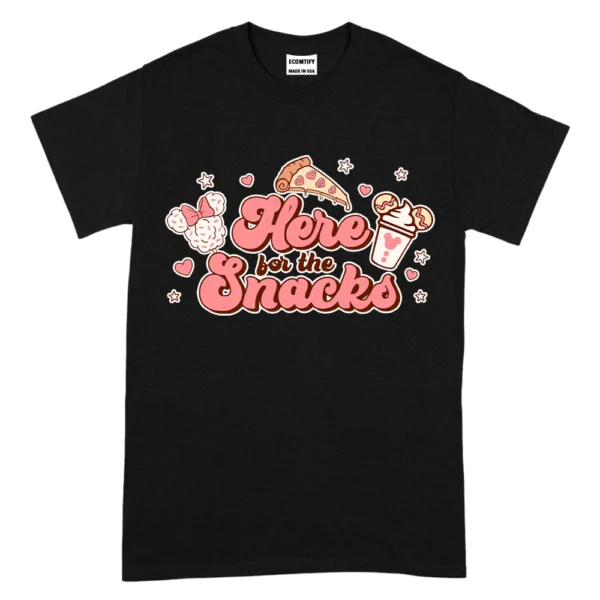 Here Bor The Snacks Sweatshirt - Black