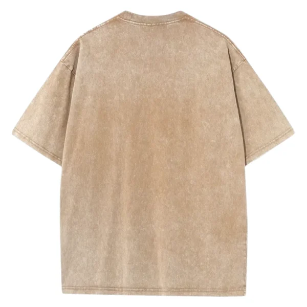 Riding Hair Don't Care Washed Tshirts - Coffee