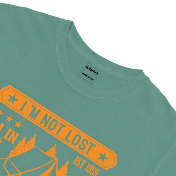 I’m Not Lost I’m In Camping Unisex Comfort Colors T-shirts
