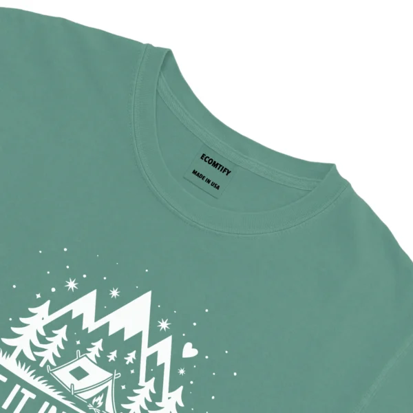 If It Involves Camping Bacon & Count Me In Unisex Comfort Colors T-shirts