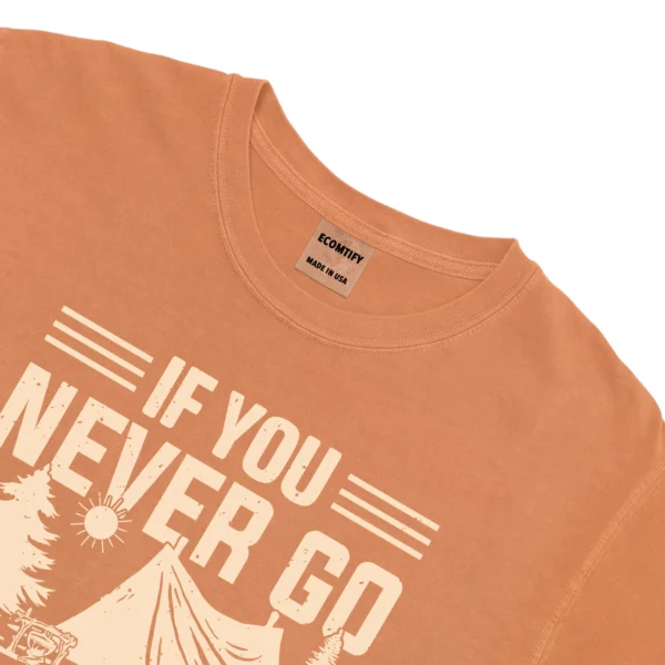 If You Never Go You’ll Never Know Unisex Comfort Colors T-shirts