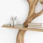Tree Branch Shelf – Handcrafted Driftwood Corner Shelf & Wall Decor