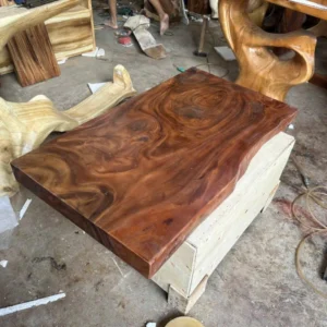 Handcrafted Live Edge Floating Shelf – Natural Wood Wall-Mounted Accent2