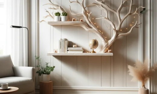 Handcrafted Tree Bookshelf – Where Art Meets Function4