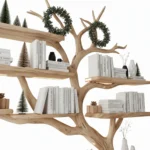 Handcrafted Tree Branch Bookshelf - Rustic Bookcase for Home Decor