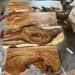 Rustic Floating Wall Shelf – Solid Wood Display for Home Decor & Gifts