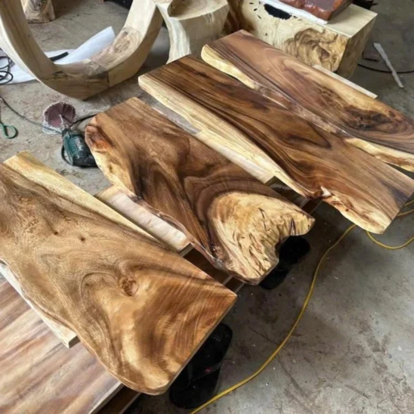 Set Floating Shelf Solid Wood Handmade