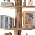 The Corner Bookshelf - A Modern Solution for Small Spaces