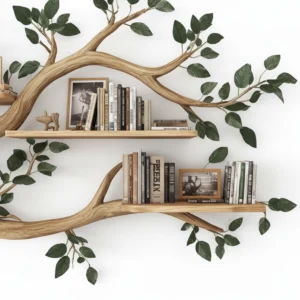 Tree Branch Bookshelf – A Masterpiece of Natural Design2